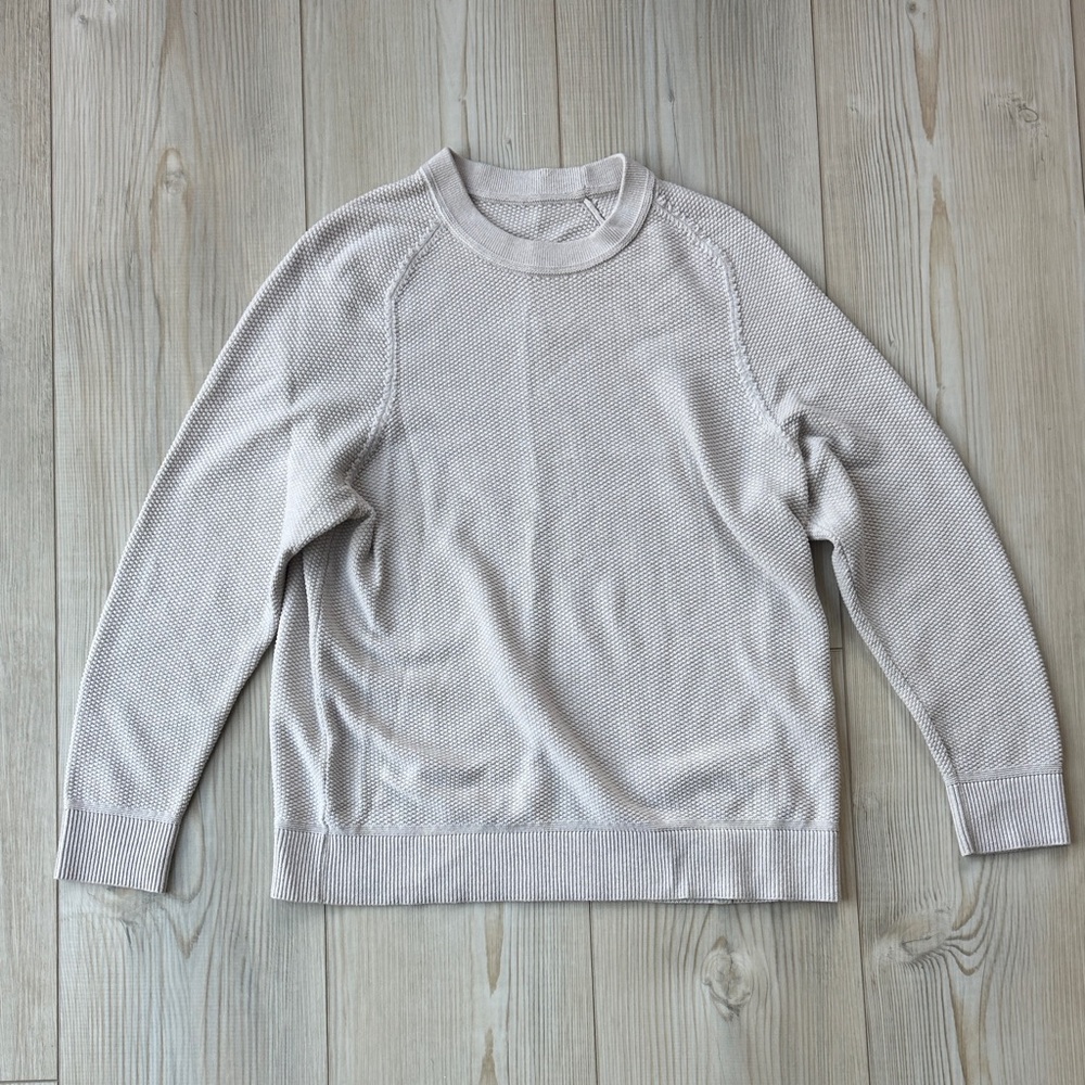 Lululemon Men's Crewneck Textured Sweater - SZ M
